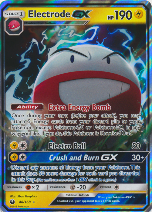 Electrode GX - 048/168 - Ultra Rare