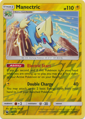 Manectric - 52/168 - Rare - Reverse Holo