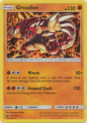 Groudon - 81/168 - Holo Rare