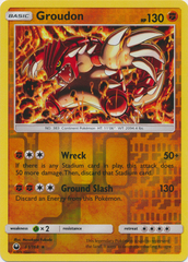 Groudon - 81/168 - Holo Rare - Reverse Holo