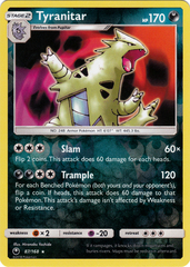 Tyranitar - 87/168 - Holo Rare - Reverse Holo