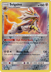 Solgaleo - 99/168 - Holo Rare - Reverse Holo