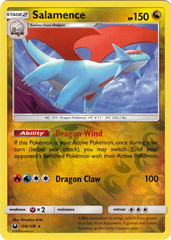 Salamence - 106/168 - Holo Rare - Reverse Holo