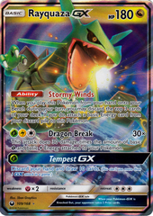 Rayquaza GX - 109/168 - Ultra Rare