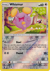 Whismur - 116/168 - Common - Reverse Holo