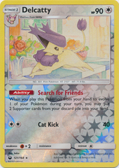 Delcatty - 121/168 - Holo Rare - Reverse Holo