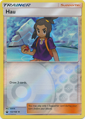 Hau - 132/168 - Uncommon - Reverse Holo