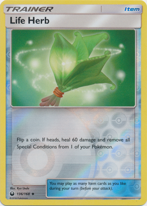 Life Herb - 136/168 - Uncommon - Reverse Holo Life Herb - 136/168 - Uncommon - Reverse Holo