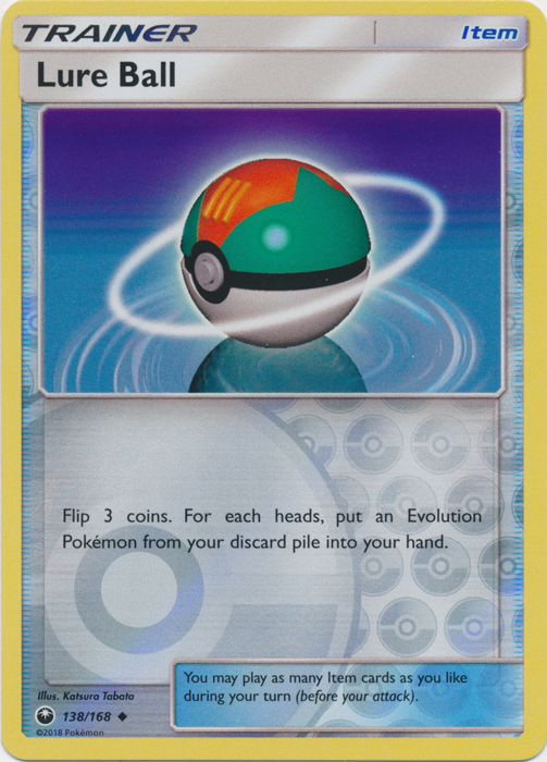 Lure Ball - 138/168 - Uncommon - Reverse Holo