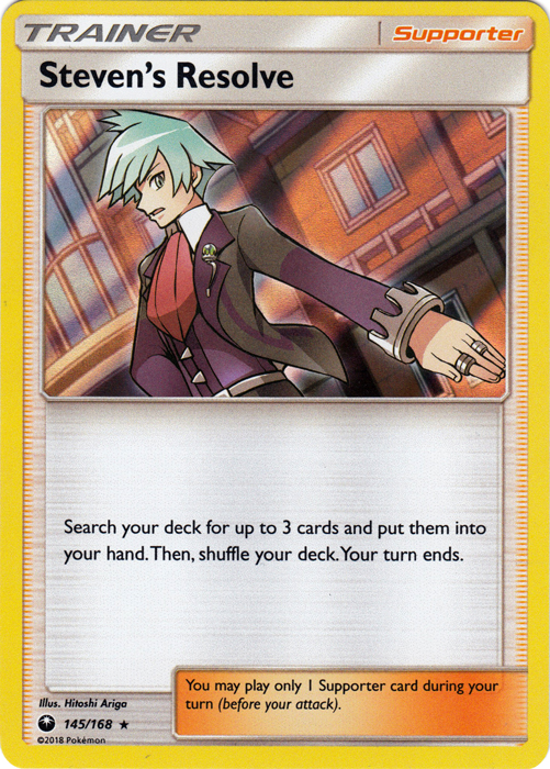 Stevens Resolve - 145/168 - Holo Rare