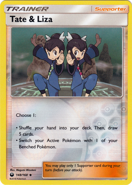 Tate & Liza - 148/168 - Uncommon - Reverse Holo Tate & Liza - 148/168 - Uncommon - Reverse Holo