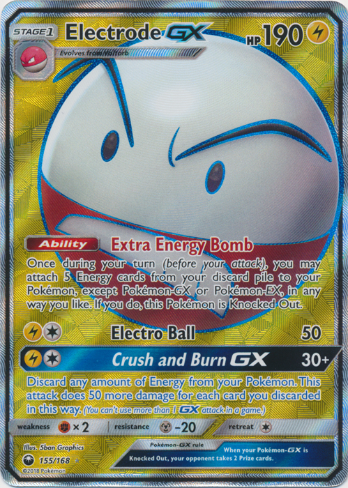 Electrode GX - 155/168 - Full Art Ultra Rare