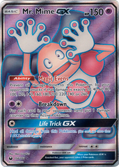 Mr. Mime GX - 156/168 - Full Art Ultra Rare