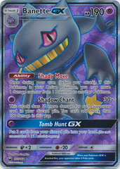 Banette GX - 157/168 - Full Art Ultra Rare