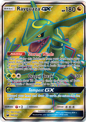 Rayquaza GX - 160/168 - Full Art Ultra Rare