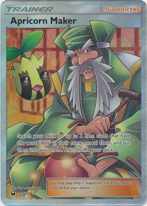 Apricorn Maker - 161/168 - Full Art Ultra Rare