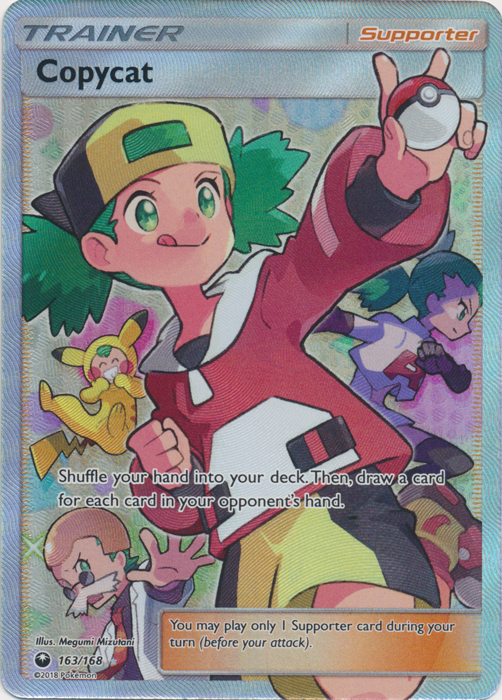 Copycat - 163/168 - Full Art Ultra Rare