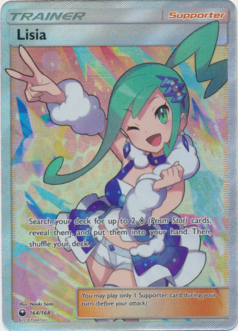 Lisia - 164/168 - Full Art Ultra Rare