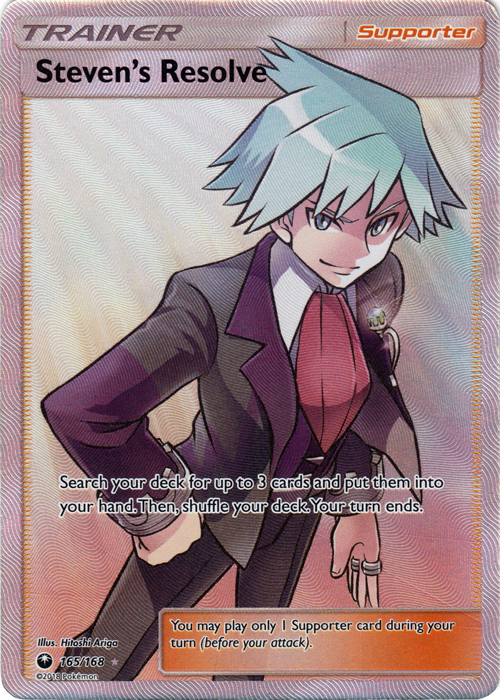 Stevens Resolve - 165/168 - Full Art Ultra Rare