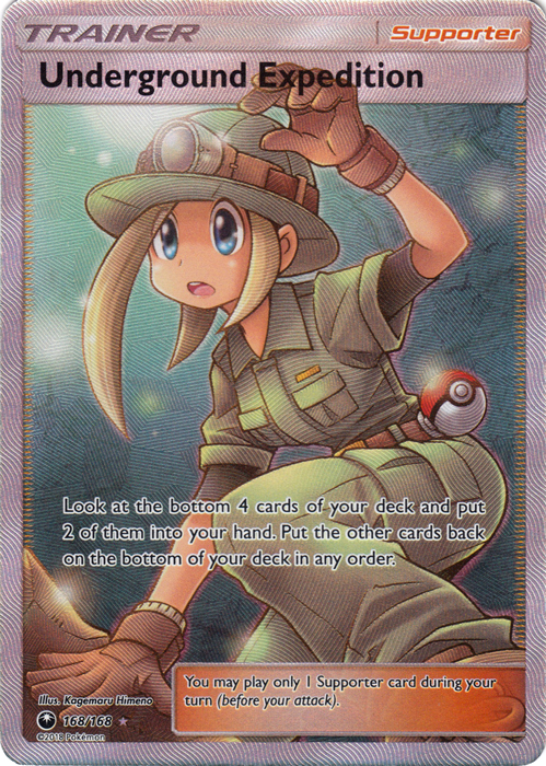 Underground Expedition - 168/168 - Full Art Ultra Rare Underground Expedition - 168/168 - Full Art Ultra Rare