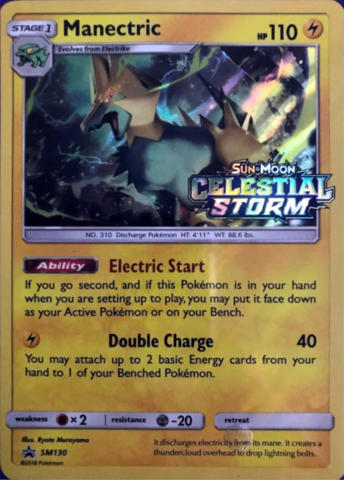 Manectric (Prerelease Promo) - SM130