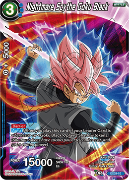 Nightmare Scythe Goku Black - EX03-10 - EX Nightmare Scythe Goku Black - EX03-10 - EX