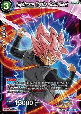 Nightmare Scythe Goku Black - EX03-10 - EX