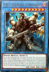 Demise, Supreme King of Armageddon - CYHO-EN030 - Rare - 1st Edition