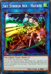 Sky Striker Ace - Hayate - CYHO-EN047 - Super Rare - 1st Edition