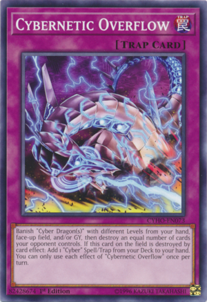 Cybernetic Overflow - CYHO-EN073 - Common - 1st Edition Cybernetic Overflow - CYHO-EN073 - Common - 1st Edition