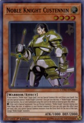 Noble Knight Custennin - CYHO-EN088 - Super Rare - 1st Edition