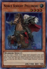 Noble Knight Pellinore - CYHO-EN090 - Super Rare - 1st Edition