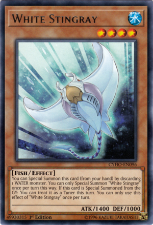 White Stingray - CYHO-EN096 - Rare - 1st Edition