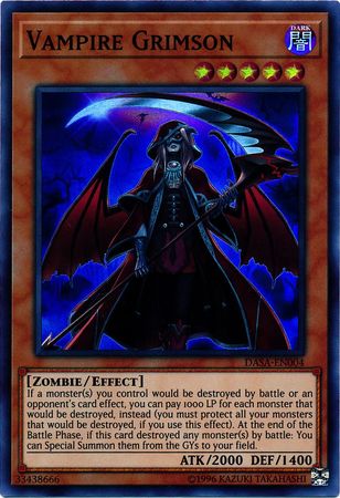 Vampire Grimson - DASA-EN004 - Super Rare - Unlimited