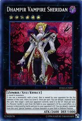 Dhampir Vampire Sheridan - DASA-EN007 - Secret Rare - Unlimited