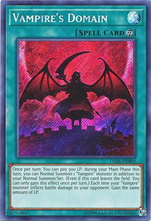 Vampires Domain - DASA-EN009 - Secret Rare - Unlimited