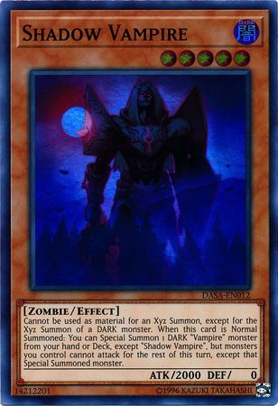 Shadow Vampire - DASA-EN012 - Super Rare - Unlimited