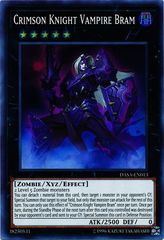 Crimson Knight Vampire Bram - DASA-EN013 - Super Rare - Unlimited