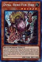 Dyna, Hero Fur Hire - DASA-EN021 - Secret Rare - Unlimited