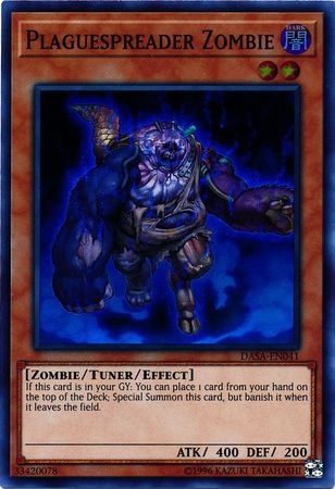 Plaguespreader Zombie - DASA-EN041 - Super Rare - Unlimited