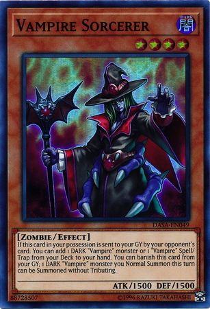 Vampire Sorcerer - DASA-EN049 - Super Rare - Unlimited Vampire Sorcerer - DASA-EN049 - Super Rare - Unlimited