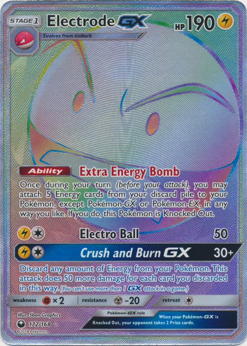 Electrode GX - 172/168 - Secret Rare