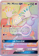 Mr. Mime GX - 173/168 - Secret Rare