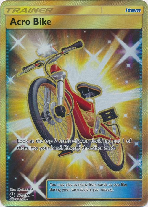 Acro Bike - 178/168 - Secret Rare