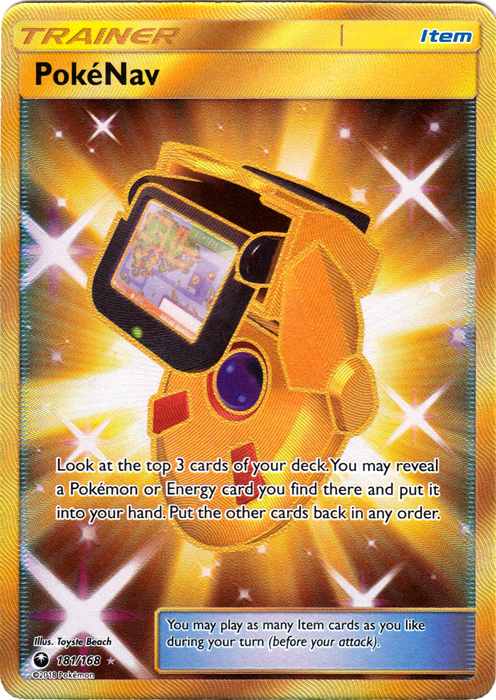 PokeNav - 181/168 - Secret Rare