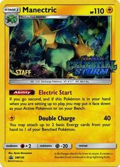 Manectric - SM130 - Rare - Celestial Storm - Staff Stamped Promo - SM Black Star Promo