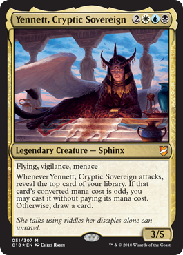 Yennett, Cryptic Sovereign - Foil