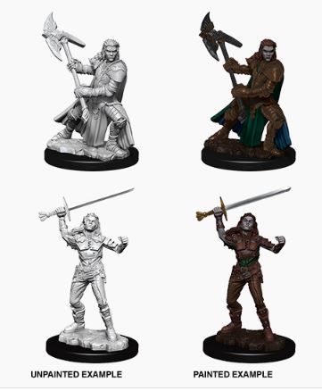 D&D Nolzurs Marvelous Miniatures: Female Half-Orc Fighter
