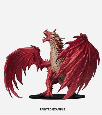 Pathfinder Battles Unpainted Minis - Gargantuan Red Dragon