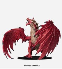 Pathfinder Deep Cuts Unpainted Miniatures: Gargantuan Red Dragon